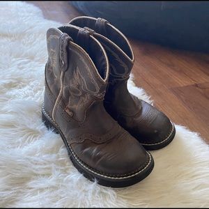 JUSTIN GYPSY Brown Cowgirl Boots Size 3D